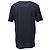 T-shirt in cotone nero con logo Gucci stampato - vista 3