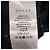 T-shirt in cotone nero con logo Gucci stampato - vista 8