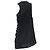 Drapiertes Tanktop von Rick Owens aus schwarzer Viskose - Ansicht 3