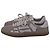 Sneakers basse Amiri Pacific Bones in suede beige - vista 3