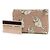 Cartera de cuero con estampado de gato Miu Miu Rosa Blanco - vista 2