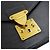 Clutch Dragonne in pelle Epi Louis Vuitton M52612 Nero - vista 5