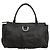 Borsa Boston in pelle Gucci nera Nero