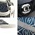 Borsa a Spalla in Pelle Camelia CHANEL Nero Bianco - vista 4
