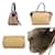 Céline Borsa a mano Celine Small Ring Beige Bordò - vista 2