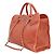 Chanel Up In The Air Top Handle Tote Pelle Perforata Large Rosa - vista 2