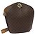Céline Borsa a spalla in tela Macadam CELINE in pelle PVC marrone oro Auth bs27542 D'oro