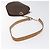 Céline Borsa a spalla in tela Macadam CELINE in pelle PVC marrone oro Auth bs27542 D'oro - vista 7