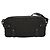 Borsa a spalla Gancini in tela nera e argento autentica Salvatore Ferragamo 127847 - vista 3