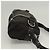 Borsa a spalla Gancini in tela nera e argento autentica Salvatore Ferragamo 127847 - vista 4