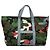 VALENTINO Borsa Tote Camouflage in Nylon Verde Auth bs27104 - vista 13