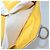 Bolso de mano Gancini de lona amarilla y plata de Salvatore Ferragamo Auth 128676 Amarillo - vista 20