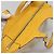 Bolso de mano Gancini de lona amarilla y plata de Salvatore Ferragamo Auth 128676 Amarillo - vista 6