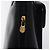 Céline Borsa a mano CELINE in pelle nera e oro Auth BA3907 Nero D'oro - vista 18