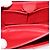 Céline Borsa a Spalla CELINE in Pelle Rossa Dorata Auth yk18689 Rosso D'oro - vista 10