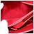 Céline Borsa a Spalla CELINE in Pelle Rossa Dorata Auth yk18689 Rosso D'oro - vista 11