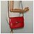 Céline Borsa a Spalla CELINE in Pelle Rossa Dorata Auth yk18689 Rosso D'oro - vista 23