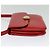 Céline Borsa a Spalla CELINE in Pelle Rossa Dorata Auth yk18689 Rosso D'oro - vista 3