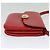 Céline Borsa a Spalla CELINE in Pelle Rossa Dorata Auth yk18689 Rosso D'oro - vista 4