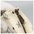 MCM Borsa Tote Vicetos in pelle PVC bianca Auth th6172 Bianco - vista 15