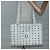 MCM Borsa Tote Vicetos in pelle PVC bianca Auth th6172 Bianco - vista 20