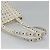 MCM Borsa Tote Vicetos in pelle PVC bianca Auth th6172 Bianco - vista 7