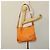 LOUIS VUITTON Borsa a Spalla Epi Mandala MM Arancione Mandarino M5889H LV Auth 129904 Grigio - vista 21