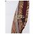 Borsa a spalla in tela Trotter Christian Dior rossa oro Auth BA3780 Rosso D'oro - vista 15