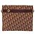 Borsa a spalla in tela Trotter Christian Dior rossa oro Auth BA3780 Rosso D'oro - vista 2