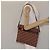 Borsa a spalla in tela Trotter Christian Dior rossa oro Auth BA3780 Rosso D'oro - vista 20