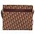 Borsa a spalla in tela Trotter Christian Dior rossa oro Auth BA3780 Rosso D'oro - vista 3