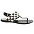 Louis Vuitton Sandali in pelle Nero