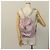 Zaino PRADA in nylon rosa argento Auth fm4758 - vista 29