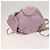Zaino PRADA in nylon rosa argento Auth fm4758 - vista 4