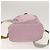 Zaino PRADA in nylon rosa argento Auth fm4758 - vista 5