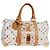 LOUIS VUITTON Keepall 45 Tasche Monogram Multicolor Weiß M92641 LV Auth 126488V