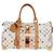 LOUIS VUITTON Keepall 45 Tasche Monogram Multicolor Weiß M92641 LV Auth 126488V - Ansicht 13