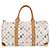 LOUIS VUITTON Keepall 45 Tasche Monogram Multicolor Weiß M92641 LV Auth 126488V - Ansicht 2