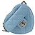 CHANEL Borsa a Spalla Matelassé con Catena in Pelle di Agnello Blu Oro CC Auth 127168SM D'oro - vista 13
