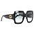 GUCCI - Occhiali da sole Gucci in plastica nera Nero