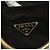 PRADA Borsa a mano in nylon nero e oro Auth bs27856 D'oro - vista 17
