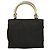 PRADA Borsa a mano in nylon nero e oro Auth bs27856 D'oro - vista 2