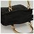 PRADA Borsa a mano in nylon nero e oro Auth bs27856 D'oro - vista 6
