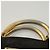 PRADA Borsa a mano in nylon nero e oro Auth bs27856 D'oro - vista 8