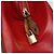 LOUIS VUITTON Borsa a Mano Epi Dock PM Rossa M93246 LV Auth 129848 Rosso - vista 18