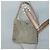 PRADA Tote Bag aus Nylon Beige Silber Authentisch bs27846 - Ansicht 24