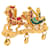 HERMÈS - Hermès Christmas Carriage Brooch in Gold Metal Golden  - view 2
