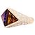 O.J. Perrin Ring, Gelbgold, Citrin, Amethyst und Diamanten. - Ansicht 3