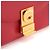 Céline CELINE - Borsa a spalla C Bag Celine in pelle liscia rossa Rosso - vista 5