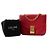 Céline CELINE - Borsa a spalla C Bag Celine in pelle liscia rossa Rosso - vista 8